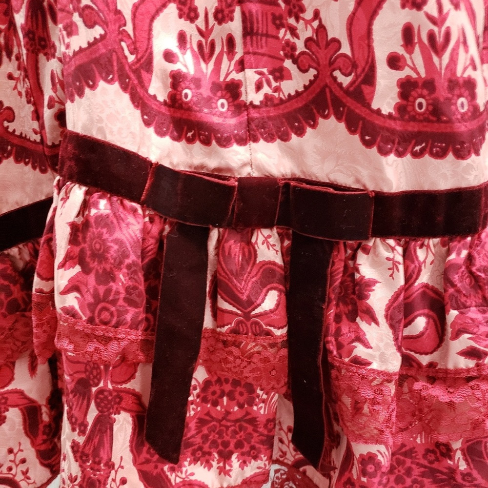 Plenty (Anthropologie) silk/satin dress - Picture 2 of 6